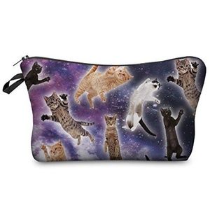 Makeup Bag: Cats in Space!
